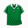 Celtics maglia home 1978/80 verde vintage con colletto bianco
