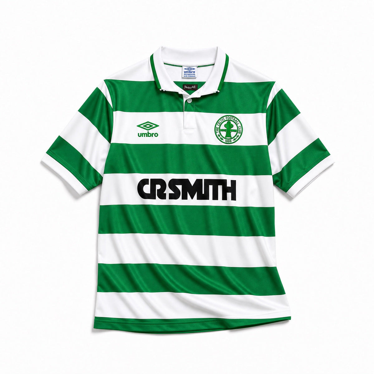Celtics maglia home 1987/89 verde e bianca stile rétro
