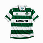 Celtic maglia home 1989/91 verde e bianca vintage
