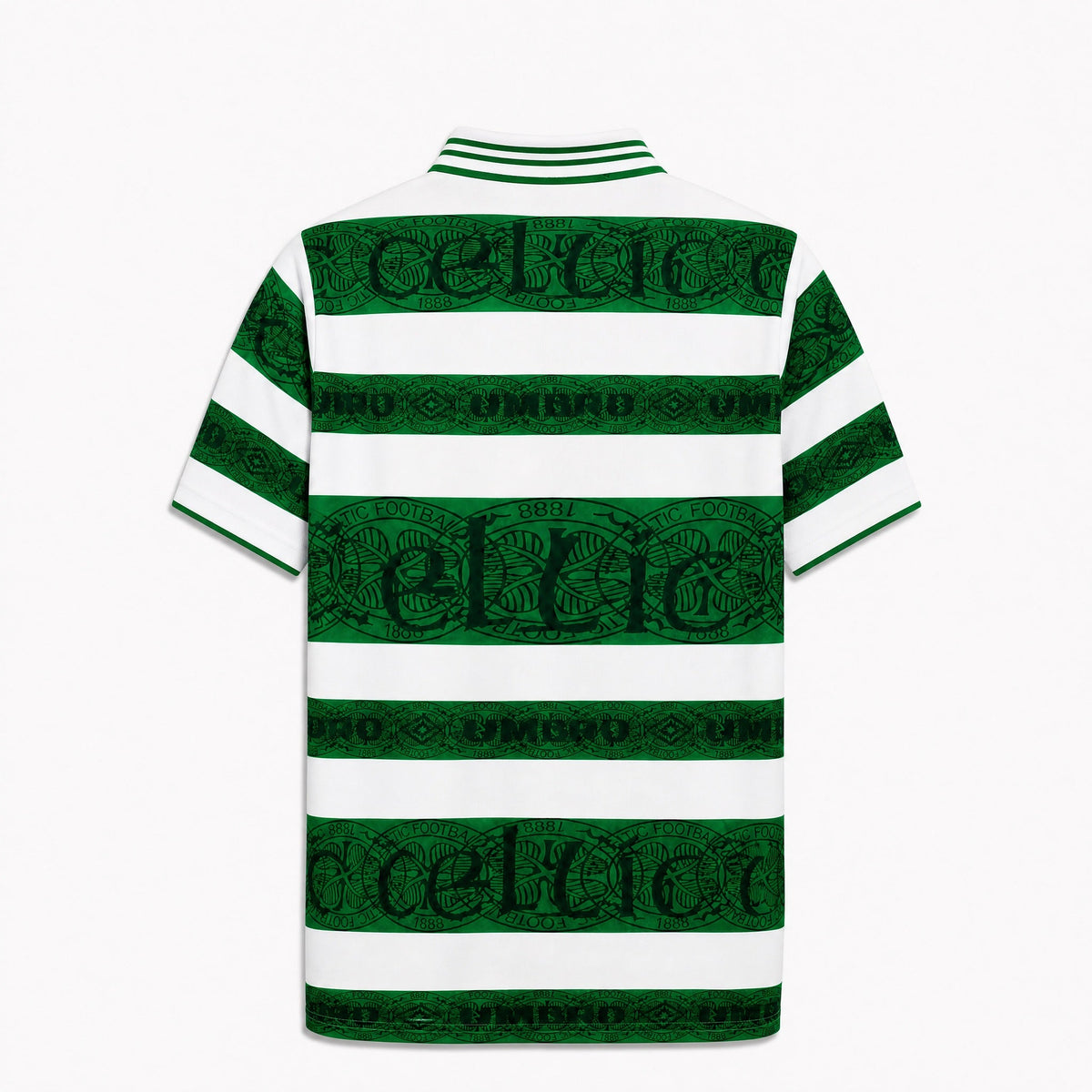 Dettaglio stemma Celtics football shirt 1995/97
