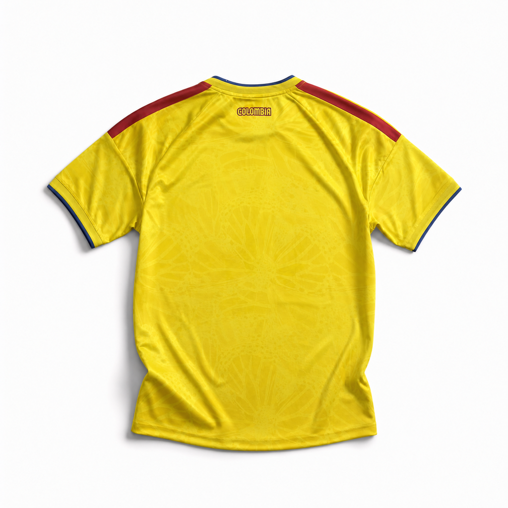 Colombia home 2026 jersey retro view design pulito nazionale sudamericana
