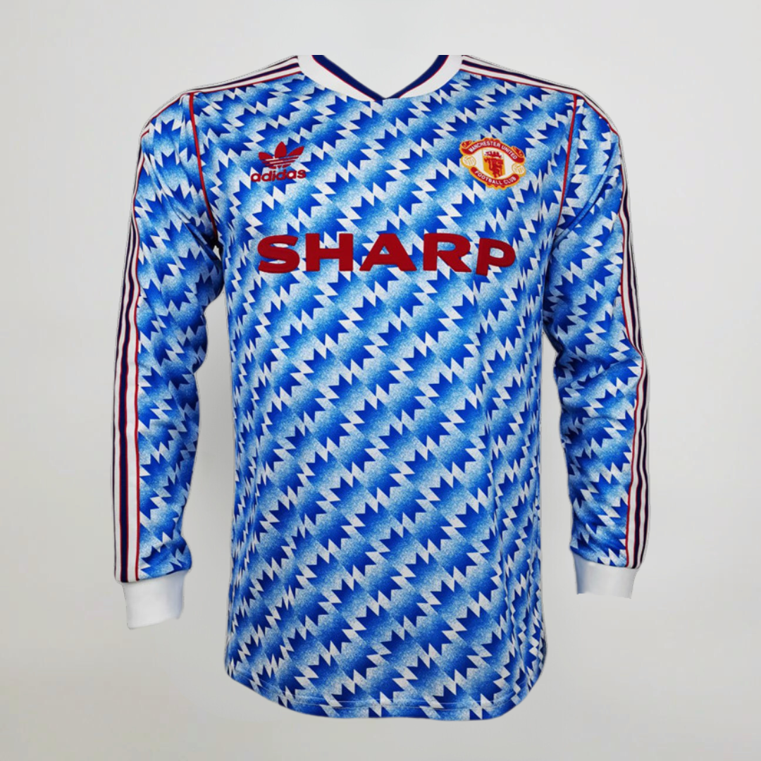 Man. United Trøje Away Long 1990/91