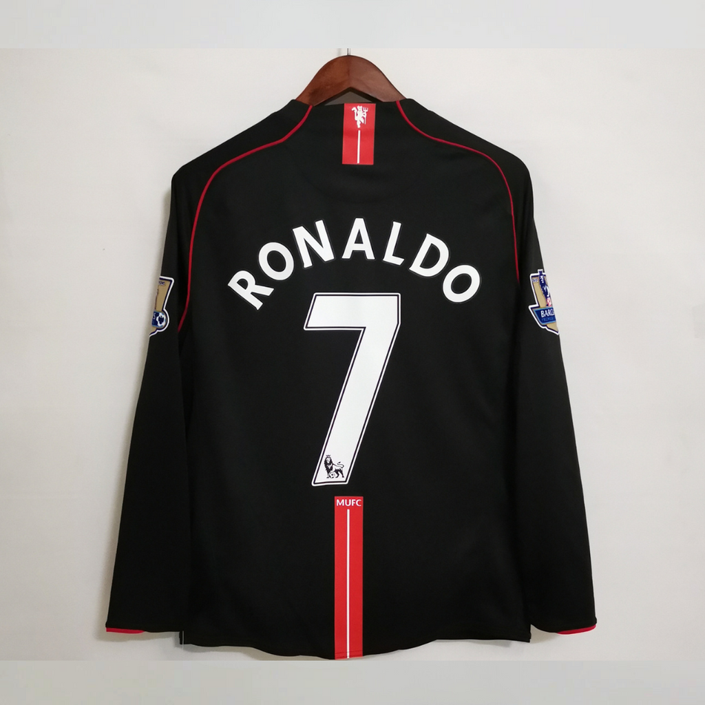 Man. United Maglia Away Premier League Long 2007/08
