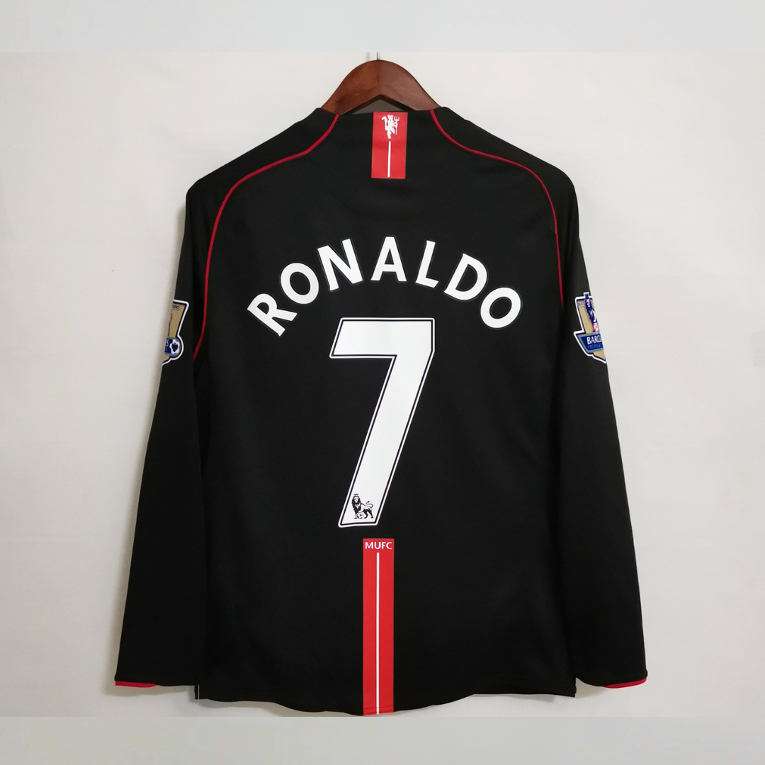 Man. United Trøje Away Premier League Long 2007/08