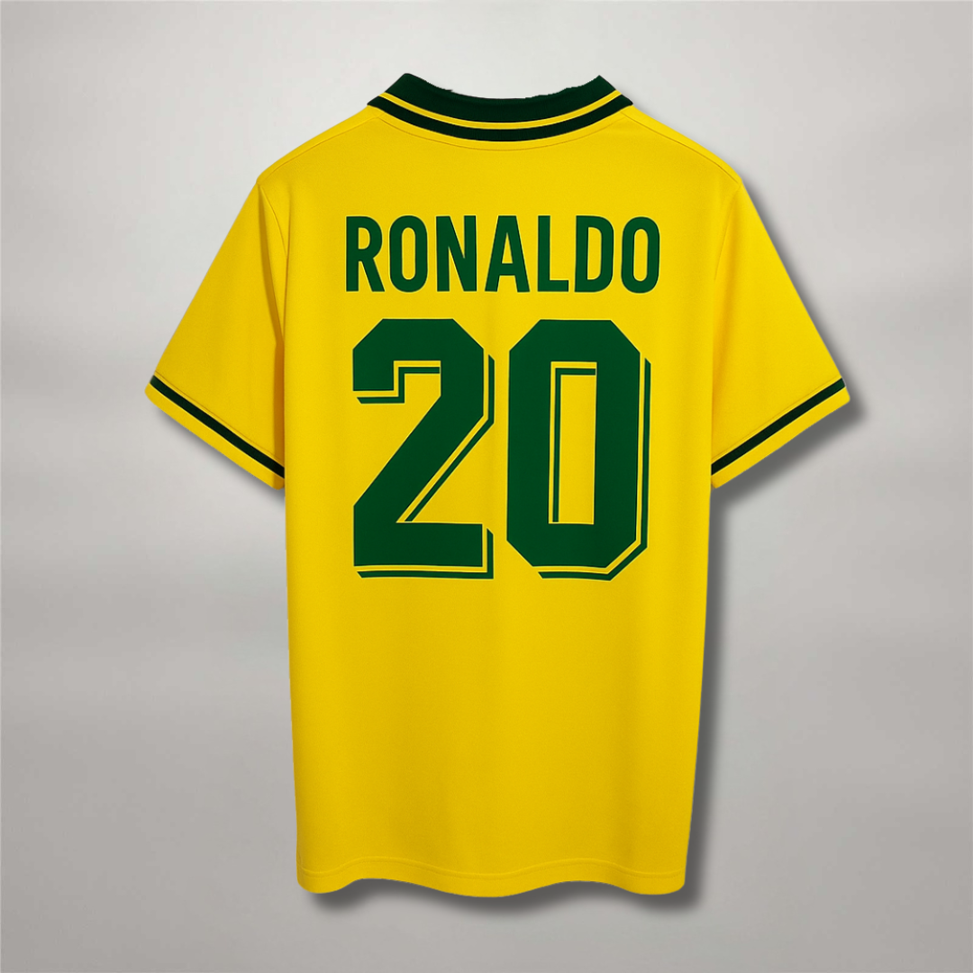 Ronaldo R9 Brazil Home Jersey 1994 World Cup