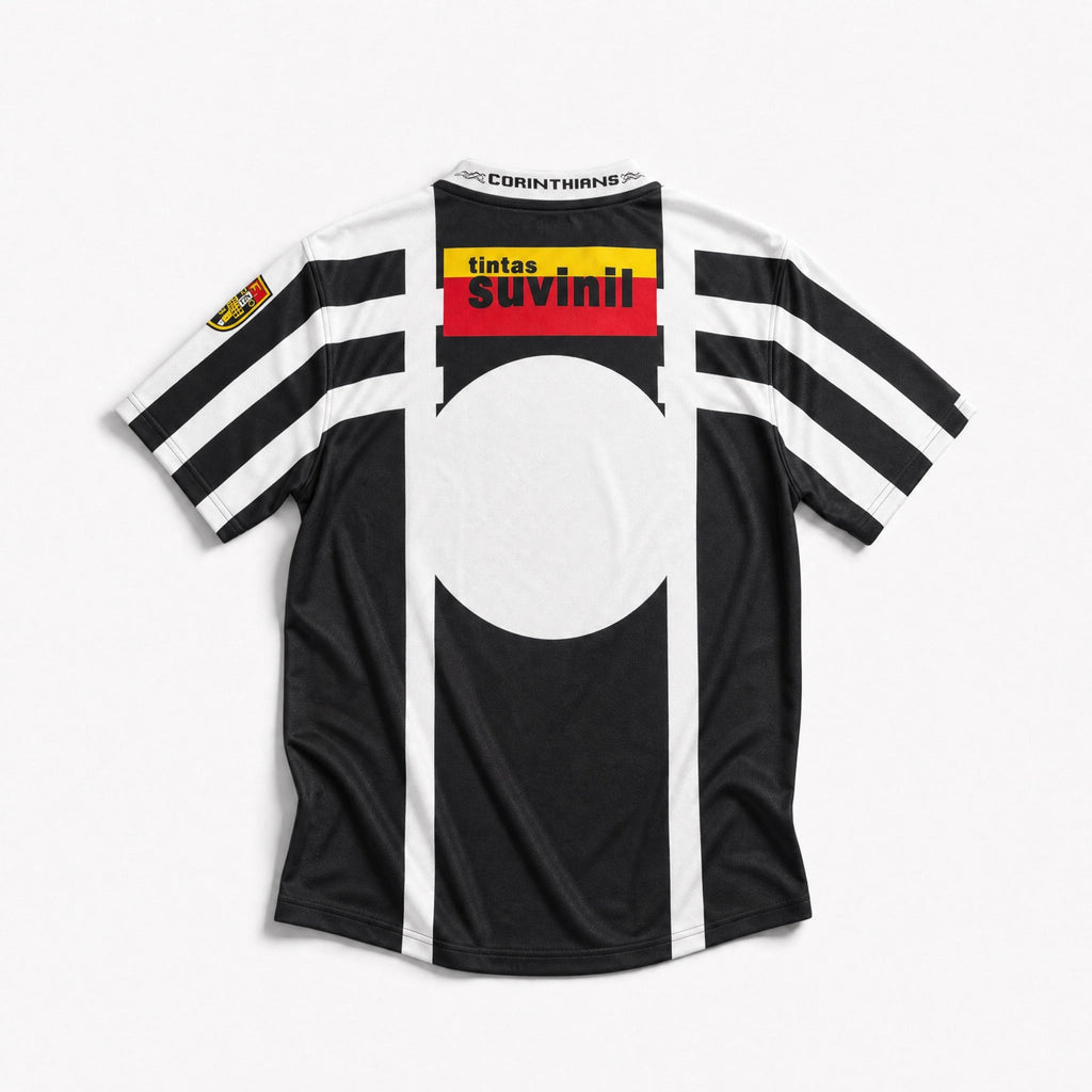 Corinthians Maglia Away 1995/96 vintage con dettagli neri