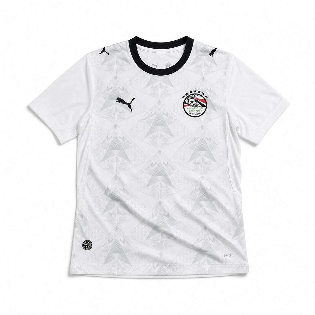 Maglia Egitto Away 2026 World Cup bianca vista frontale