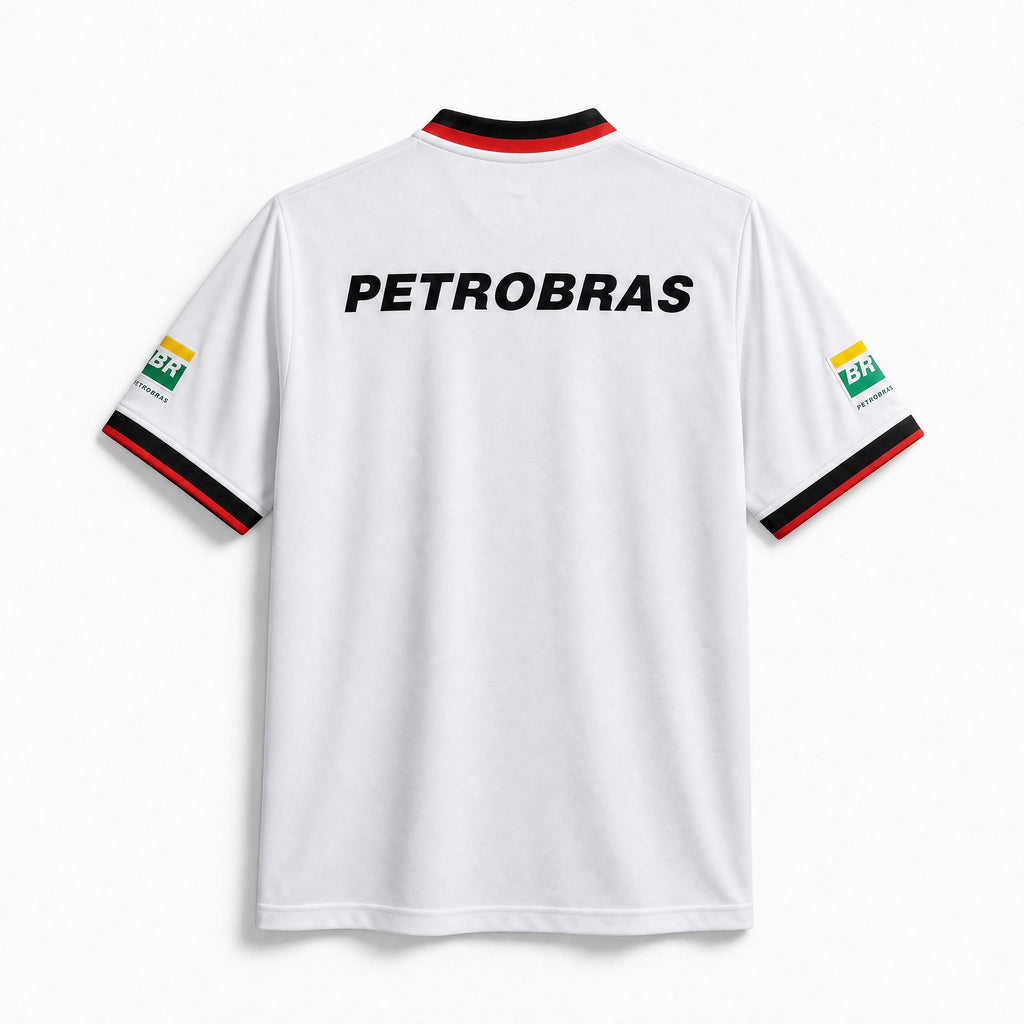 Maglia calcio Flamengo bianca stagione 2001/02 retrò
