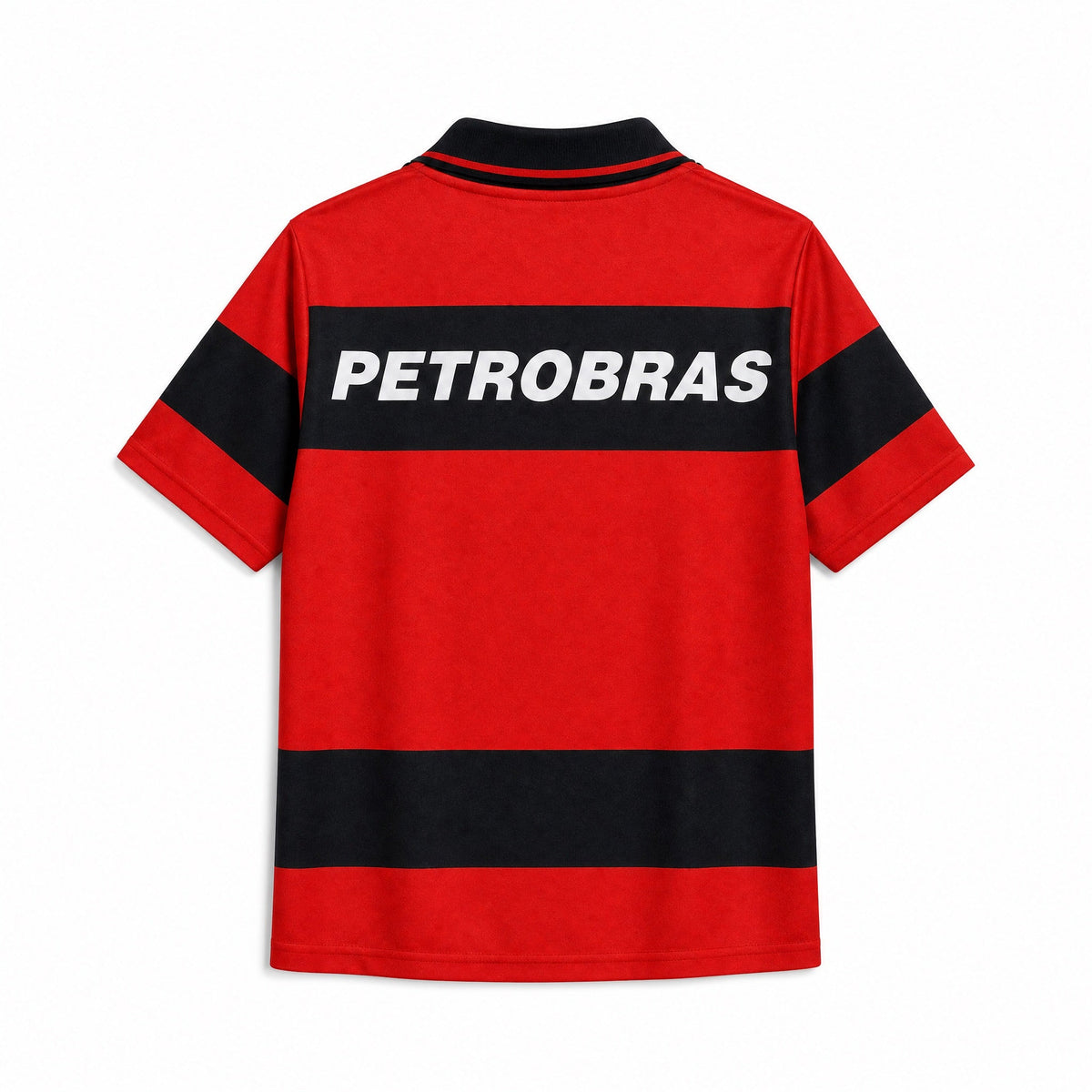 Flamengo maglia home 1999/00 rosso nera stile rétro brasiliano
