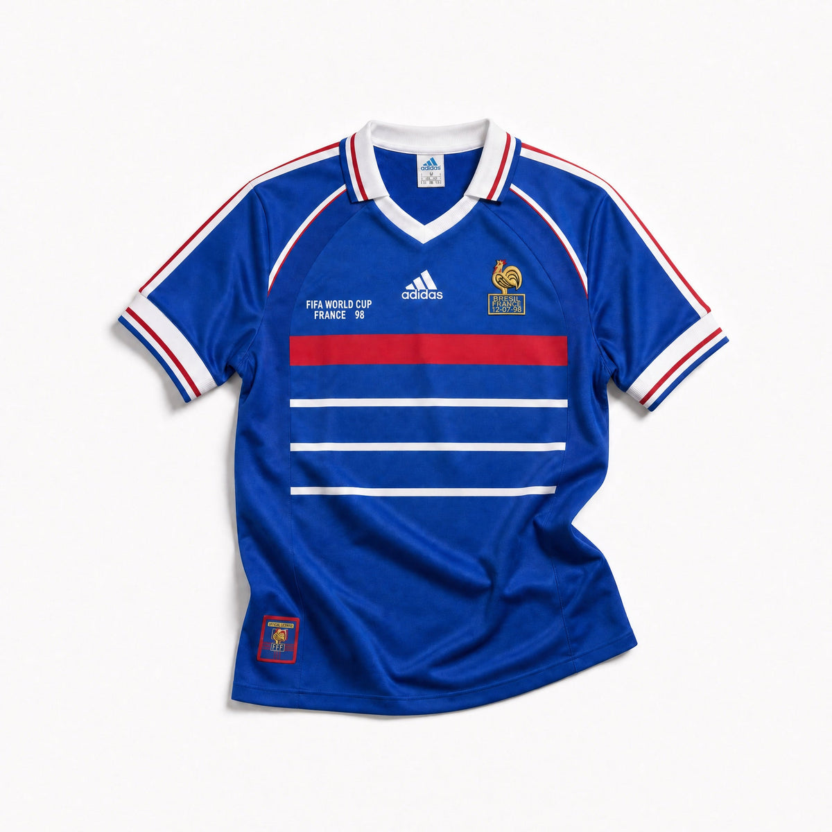 Zidane Trøje Frankrig Hjemme 1998 Verdensmestre