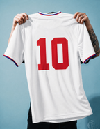 Maillot domicile de l’Angleterre 1980