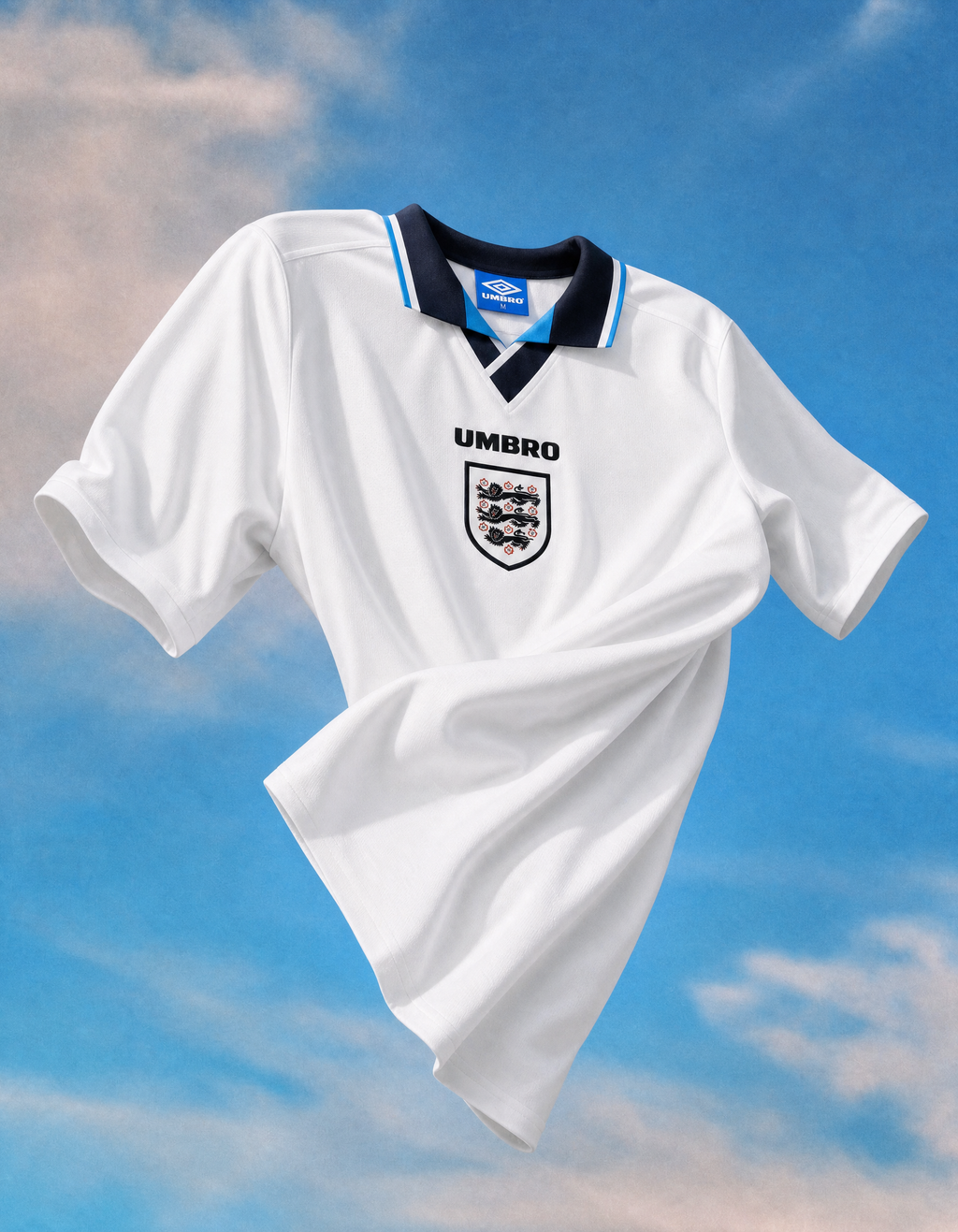 Inghilterra Maglia Home 1996