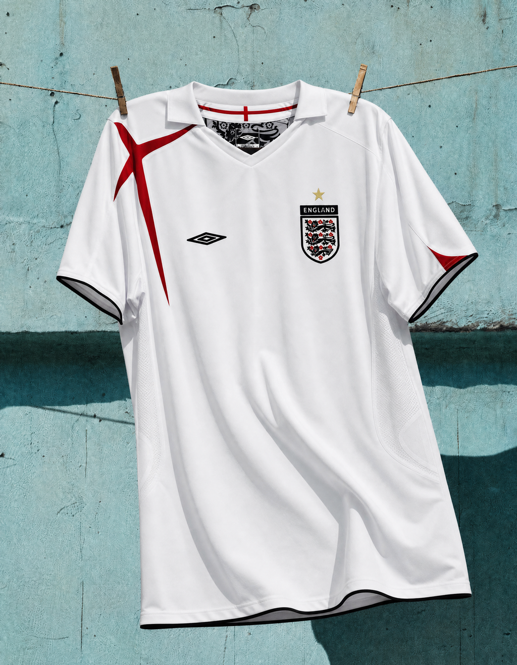 Inghilterra Maglia Home 2006