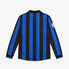 home Inter 1998/99 strisce nerazzurre, colletto a polo e stella dorata.

