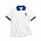 Roberto Baggio in campo con la maglia bianca dell'Italia a USA '94.
