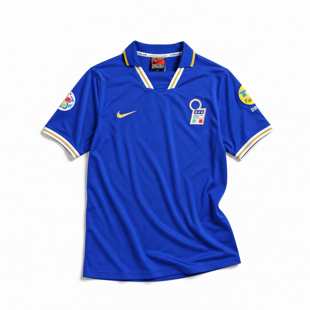 Baggio Italy Home Jersey 1996