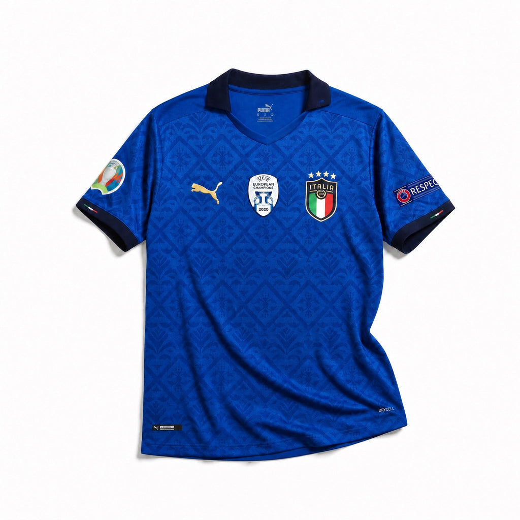 Italien Trøje Hjemme EURO 2020 - Vindere