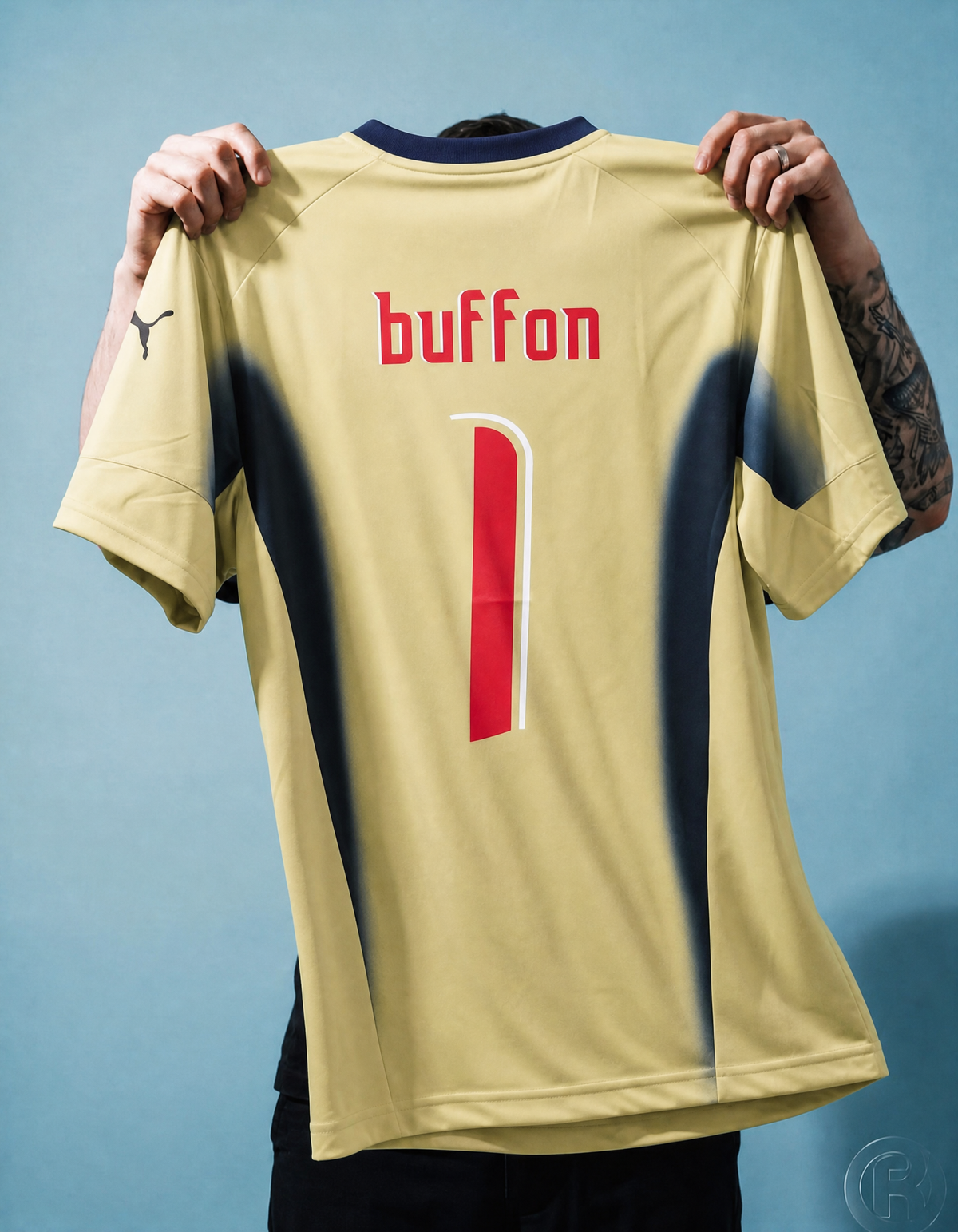 Italy Jersey Home 2006 Goalkeeper World Cup Victory