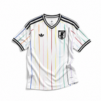 Maglia Giappone 2026 away retro dettagli contrasto tonalità scure calcio nazionale