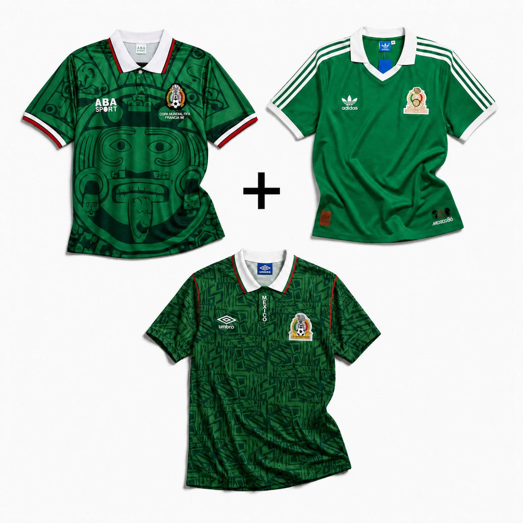 Messico Home 1998 + Home 1986 + Home 1994