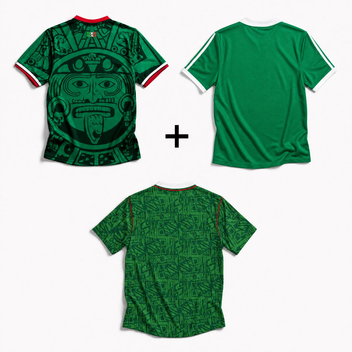 Messico Home 1998 + Home 1986 + Home 1994