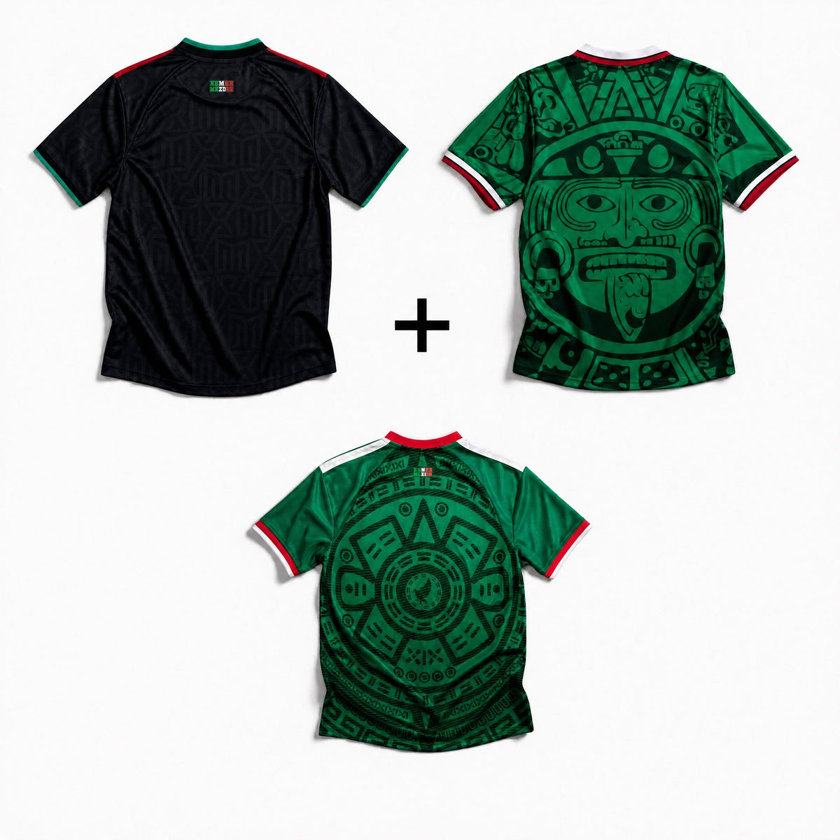 Messico Third 2026 + Home 1998 + Home 2026