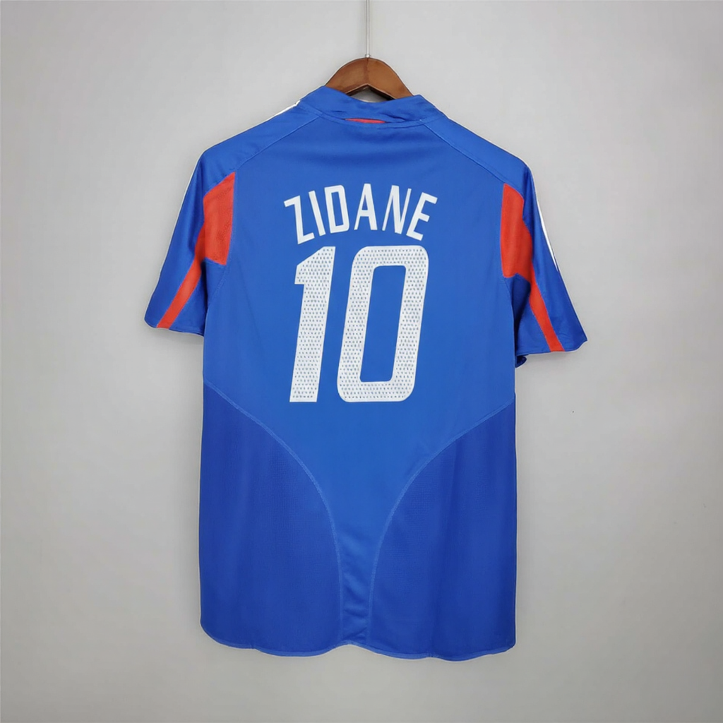 Zidane Trøje Frankrig Hjemme 2004
