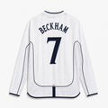 Maglia Inghilterra Beckham numero 7 Home 2002