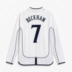 Maglia Inghilterra Beckham numero 7 Home 2002