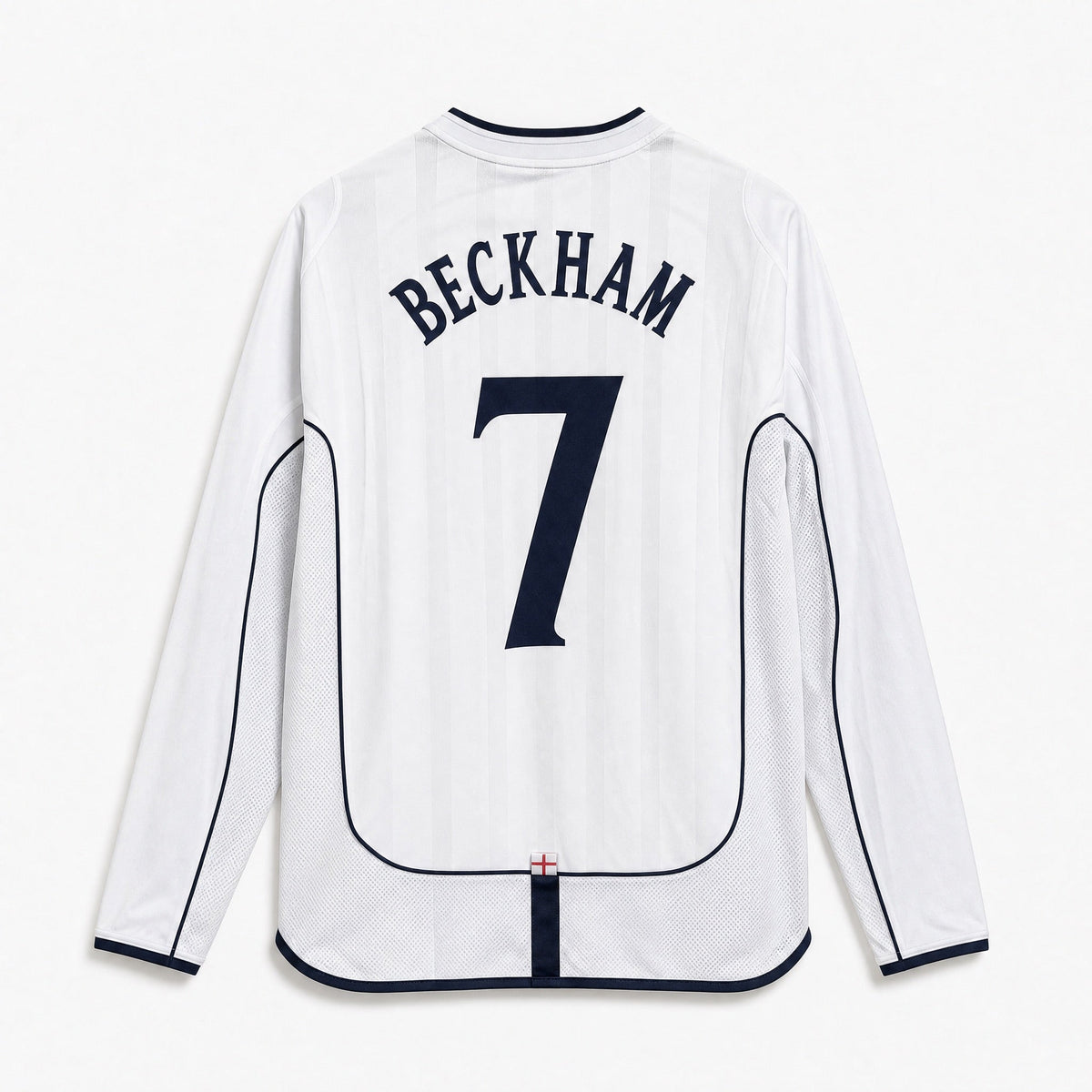 Maglia Inghilterra Beckham numero 7 Home 2002