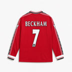 Maglia Beckham Manchester United Home 1998/99 a manica lunga