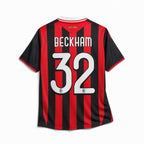Maglia Beckham Milan Home 2009/10 rossonera con numero 32