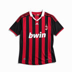 Maglia David Beckham Milan Home 2009/10 vista frontale