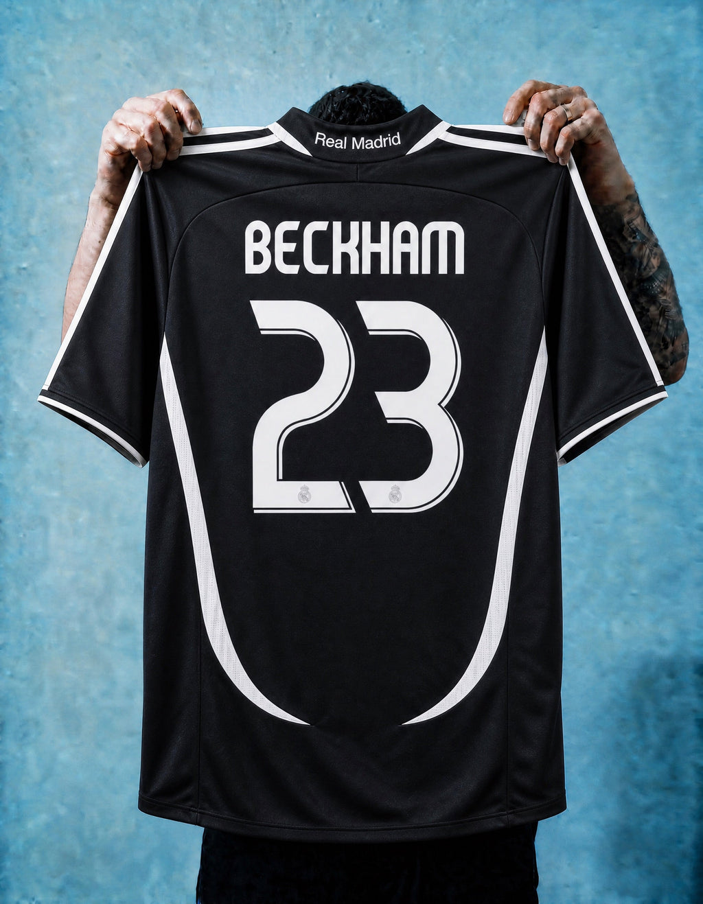 Maglia calcio vintage Real Madrid Third 2006/07 David Beckham