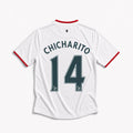 Maglia Chicharito Manchester United Away 2013/14 vista posteriore con numero 14