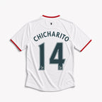 Maglia Chicharito Manchester United Away 2013/14 vista posteriore con numero 14