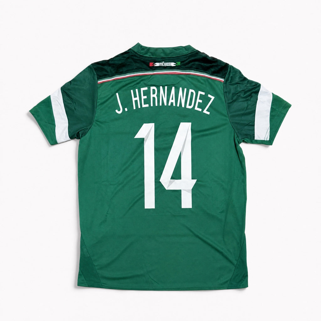 Maglia Chicharito Messico 2014 con nome Chicharito e numero 14