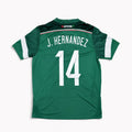Maglia Chicharito Messico 2014 con nome Chicharito e numero 14
