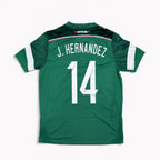 Maglia Chicharito Messico 2014 con nome Chicharito e numero 14