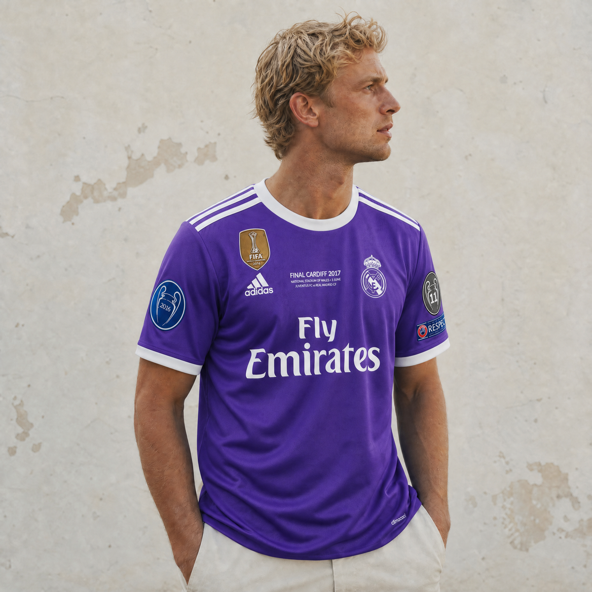 Camiseta Cristiano Ronaldo CR7 Real Madrid Visitante 2017