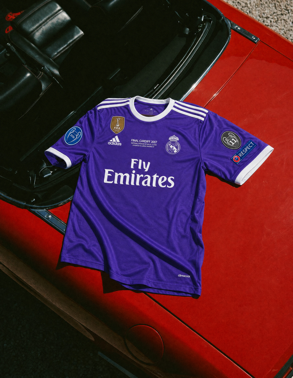 Trøje Cristiano Ronaldo CR7 Real Madrid ude 2017