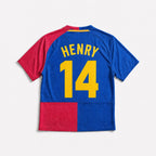 Maglia Thierry Henry Barcellona Home 2008/09 numero 14 vista posteriore
