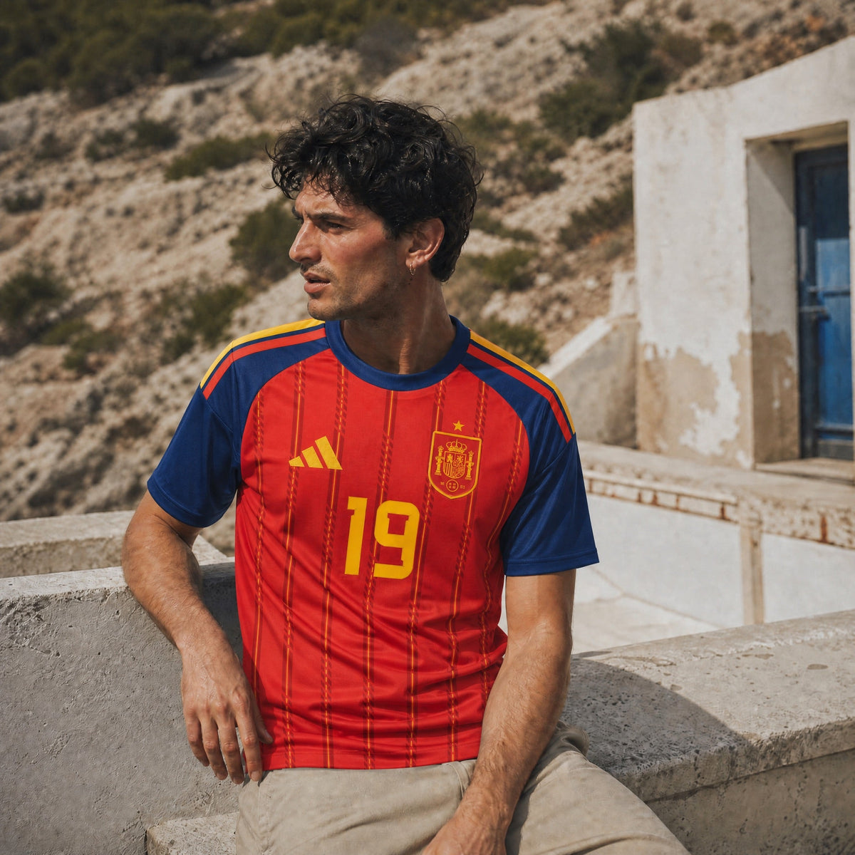 Trøje Lamine Yamal Spanien Hjemmetrøje 2026 World Cup Winner