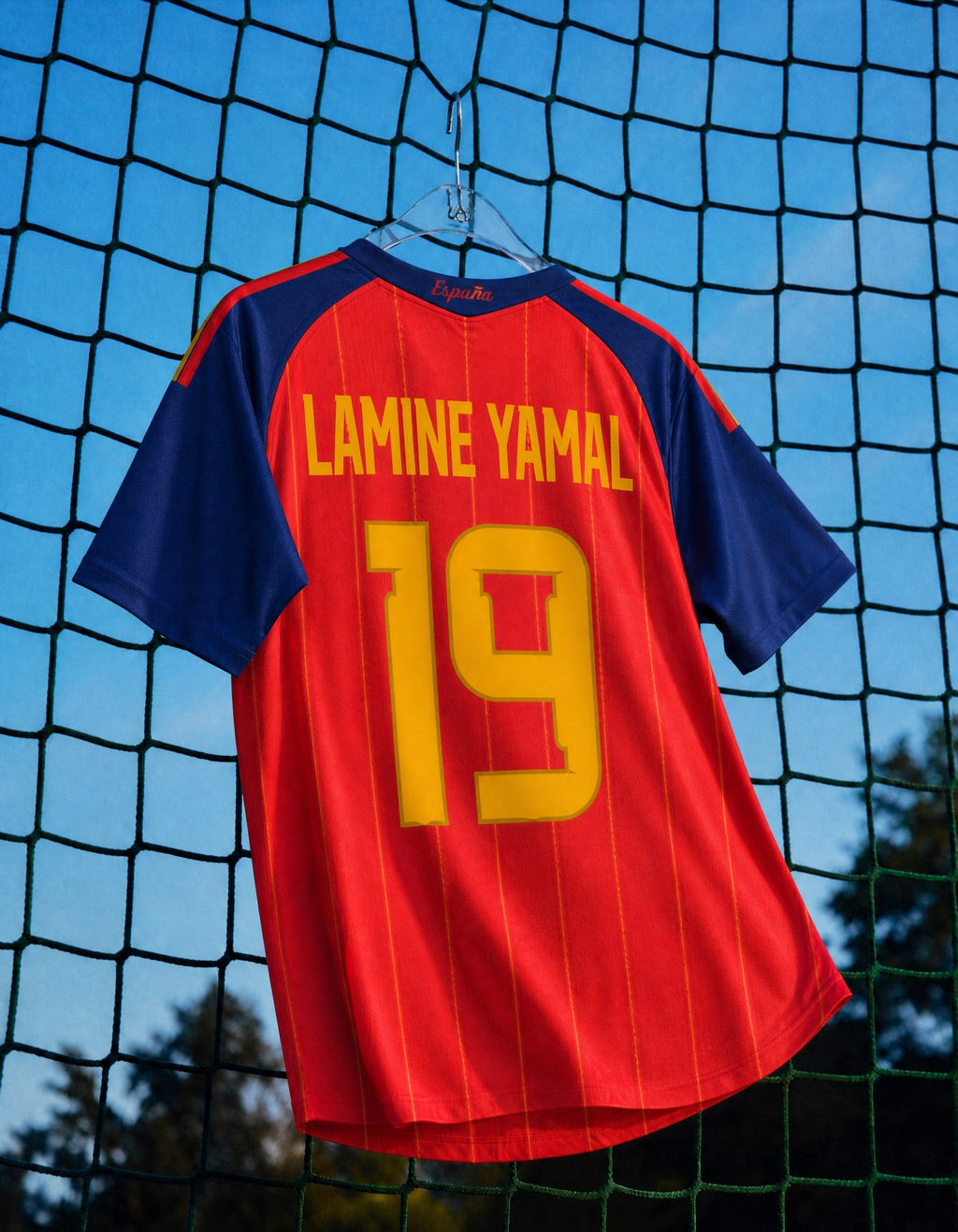 Trøje Lamine Yamal Spanien Hjemmetrøje 2026 World Cup Winner