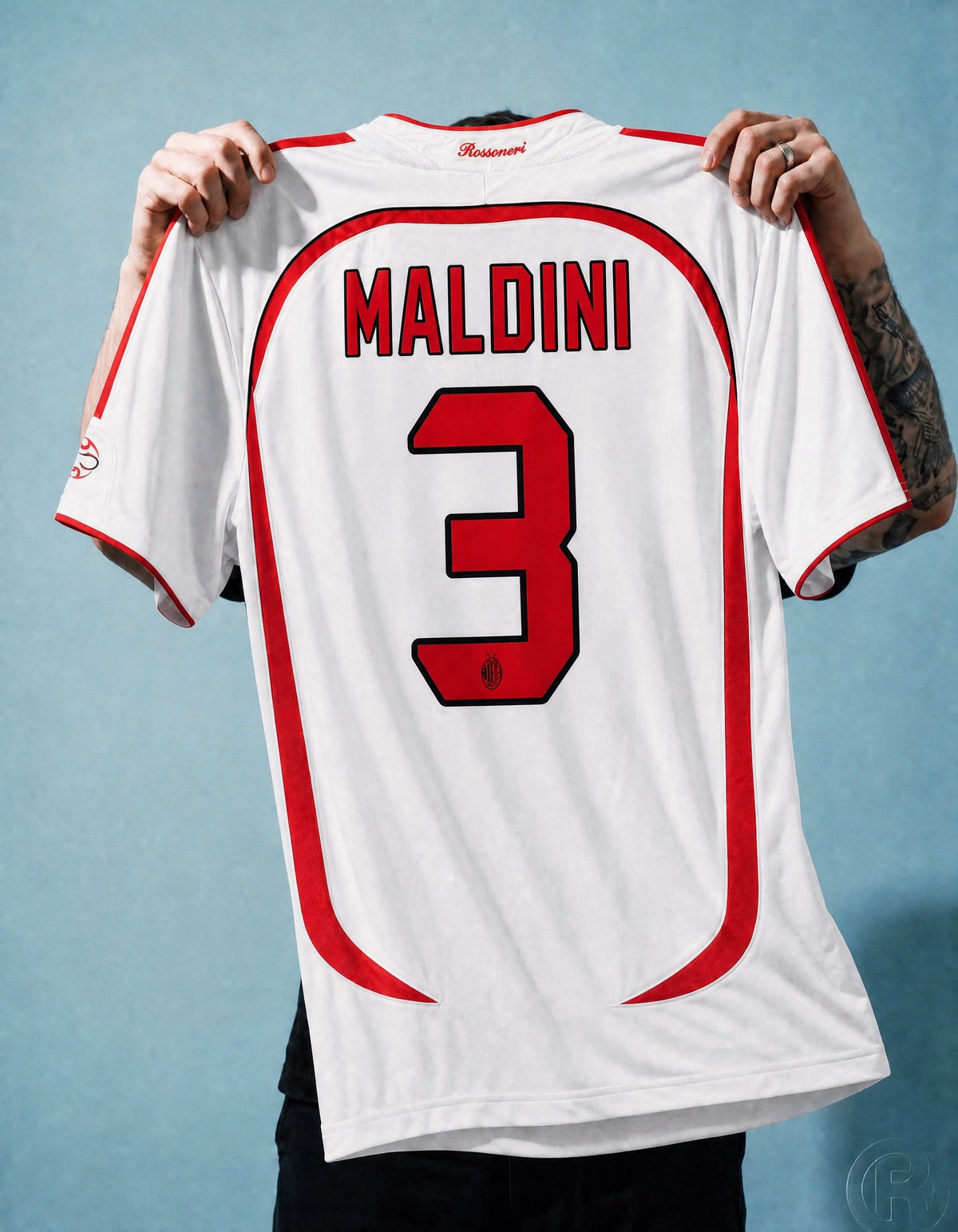 Trøje Maldini AC Milan Ude 2006/07
