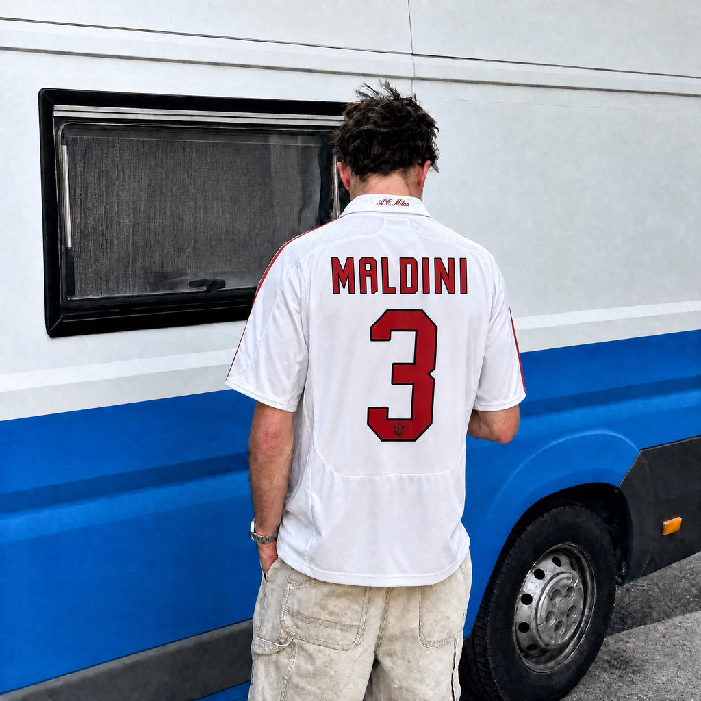 Maillot Maldini AC Milan Extérieur 2007/08