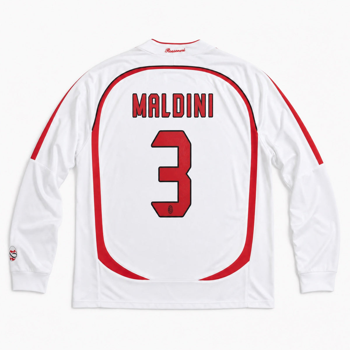 Trøje Maldini Milan Ude Lang 2006/07