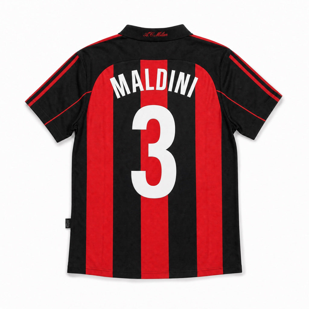 Maldini Milan Home Jersey 2000/01