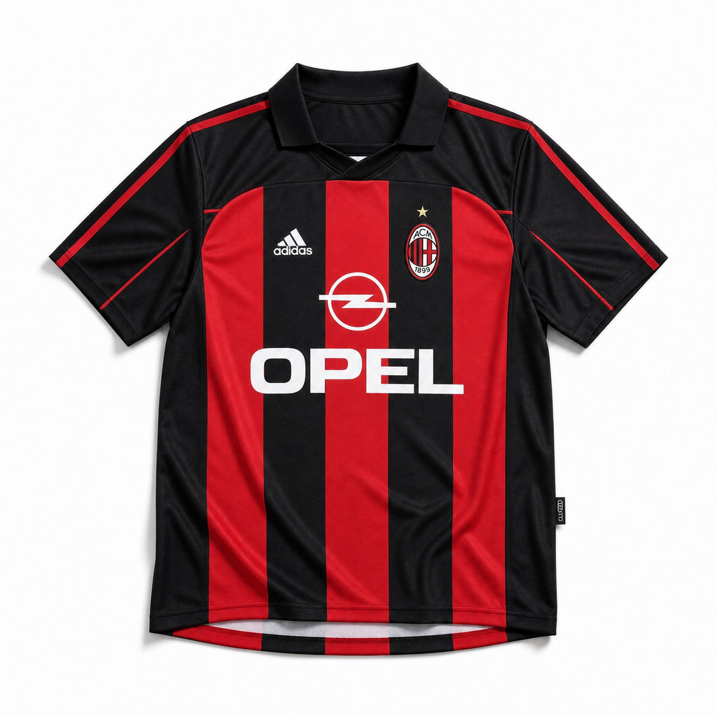 Maldini Milan Home Jersey 2000/01