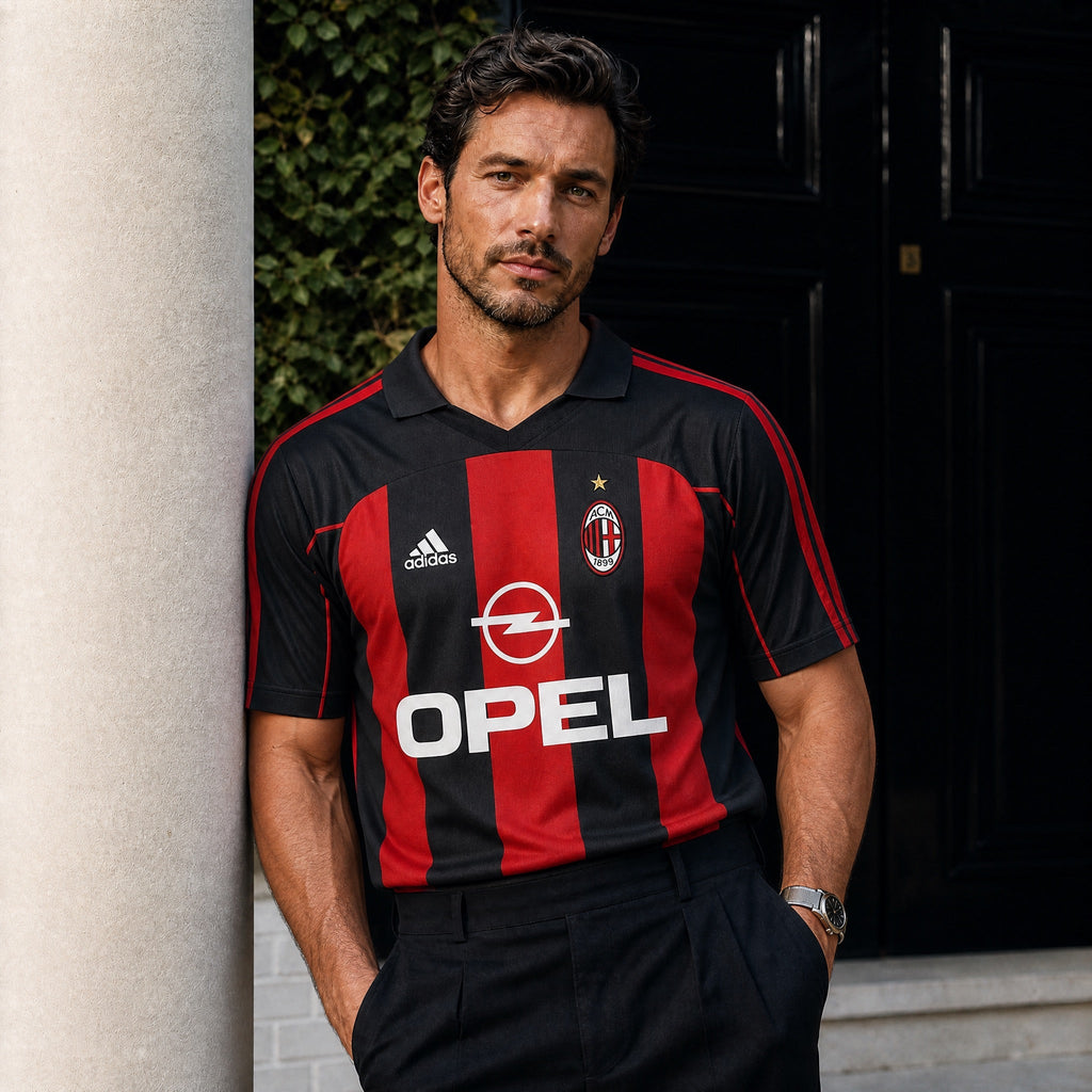Maldini Milan Home Jersey 2000/01